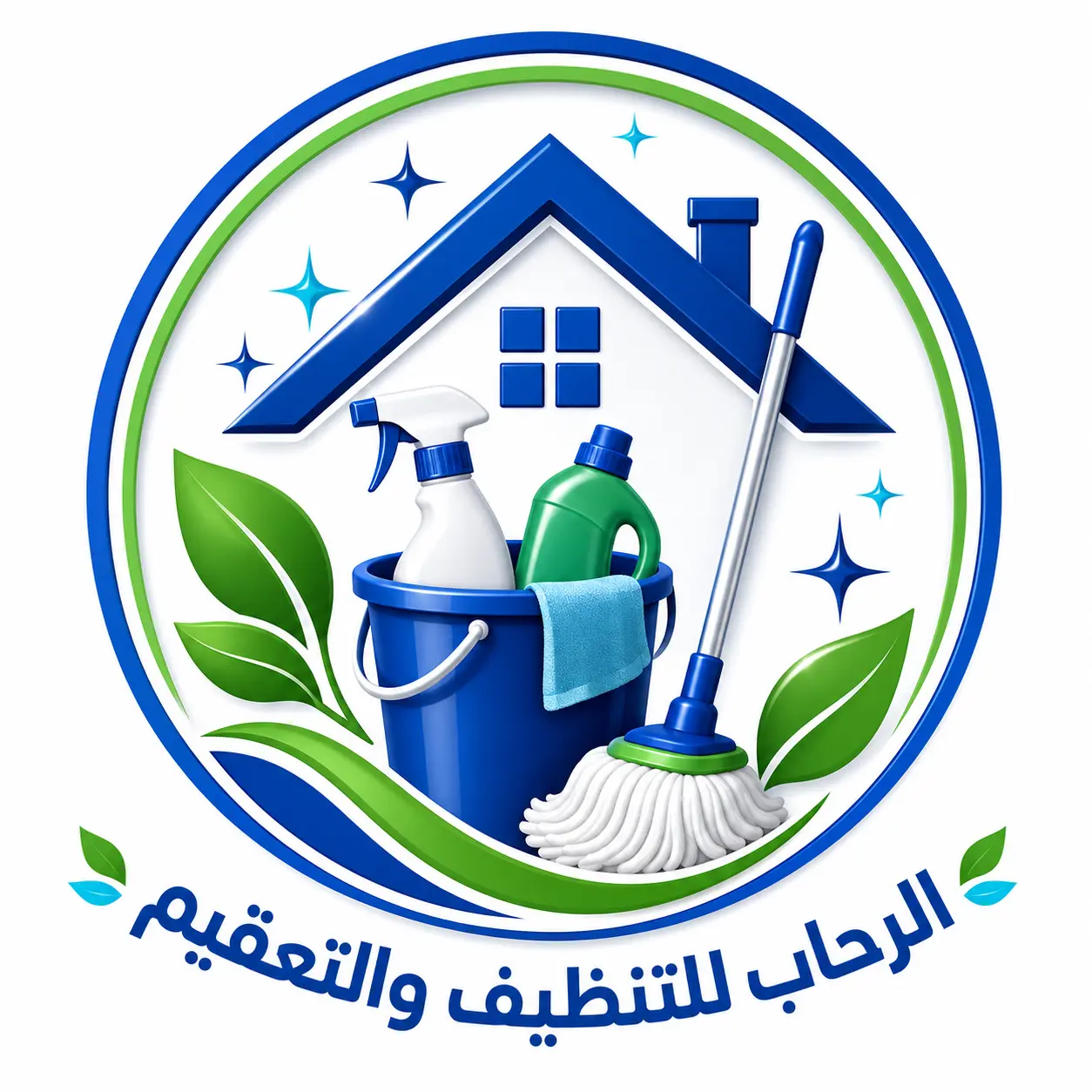 شعار الرحاب للتنظيف والتعقيم